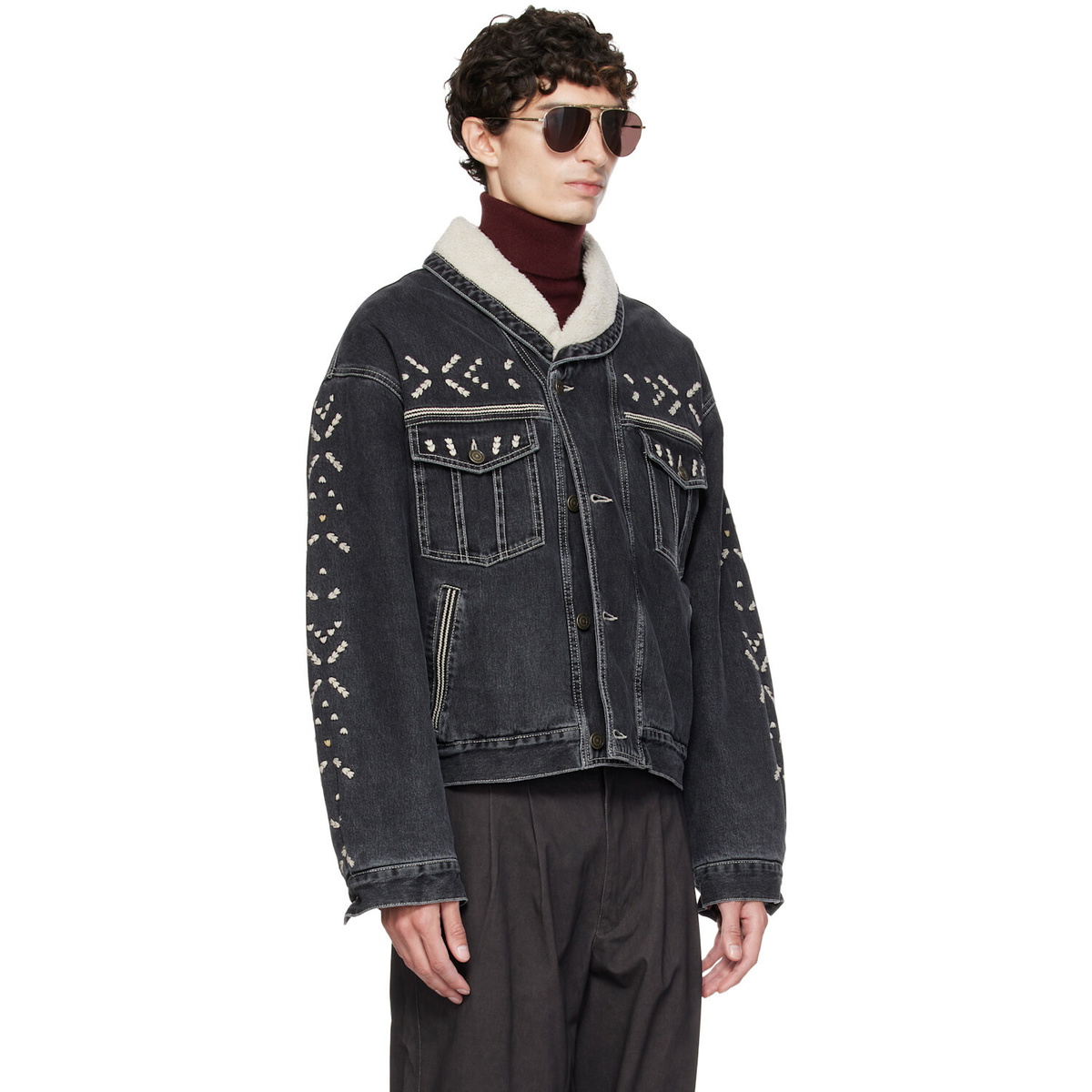 Isabel Marant Back Jackson Denim Jacket