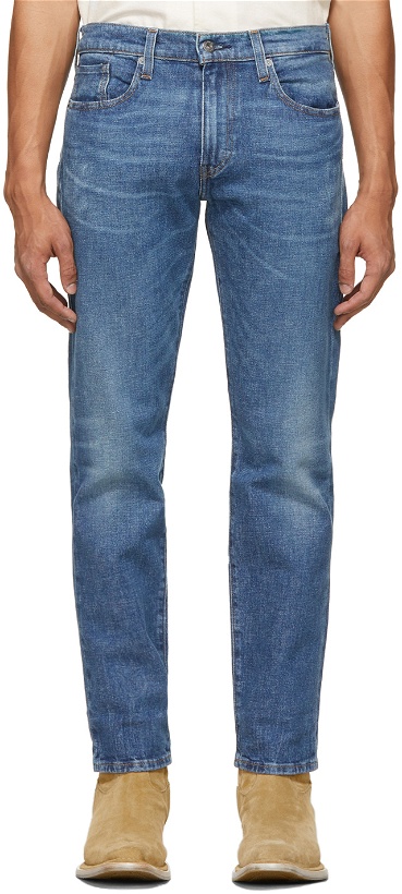 Photo: Levi's Made & Crafted Blue 502 Taper Jeans