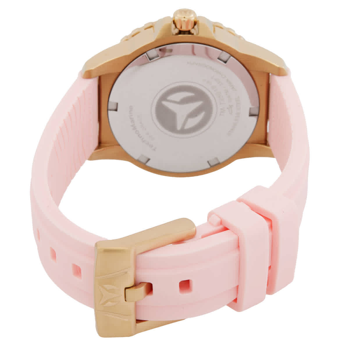 Technomarine Sea Quartz Gold Dial Ladies Watch TM-725018