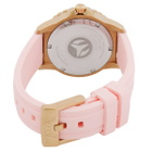 Technomarine Sea Quartz Gold Dial Ladies Watch TM-725018