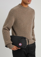 Canada Goose Lodge Black Hooded Feather-light Shell Jacket
