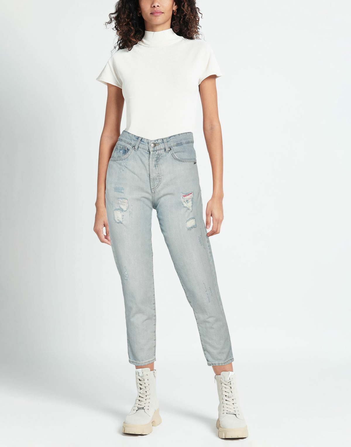 Berna Womens Jeans in Blue