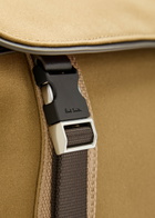 Paul Smith Canvas and Leather Backpack - Brown - One Size