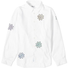 Reception Men's Corduroy Financial Shirt in White