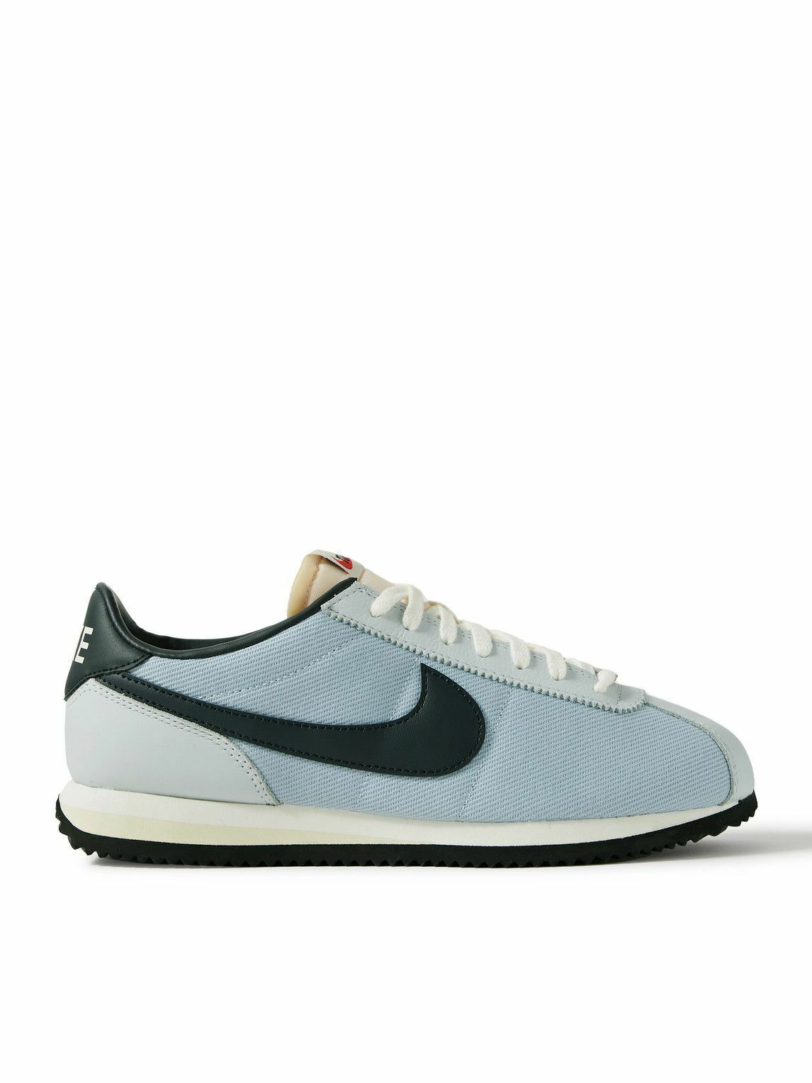 Photo: Nike - Cortez '72 Twill and Leather Sneakers - Blue