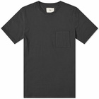 Folk Men's Pocket Assembly T-Shirt in Black