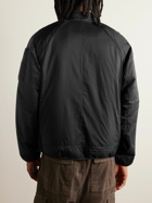 Nike - Sportswear Logo-Embroidered Ripstop Bomber Jacket - Black