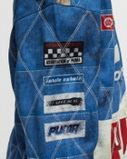 Puma X Asap Rocky Quilted Sweat Shirt Blue Zippers