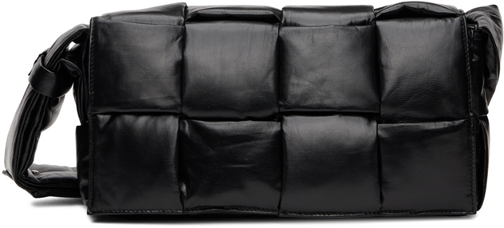Photo: Bottega Veneta Black Cassette Shoulder Bag
