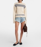 Balenciaga Striped cotton sweater
