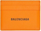 Balenciaga Orange Cash Card Holder