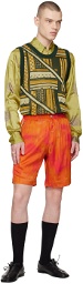 Ahluwalia Orange Bassar Shorts