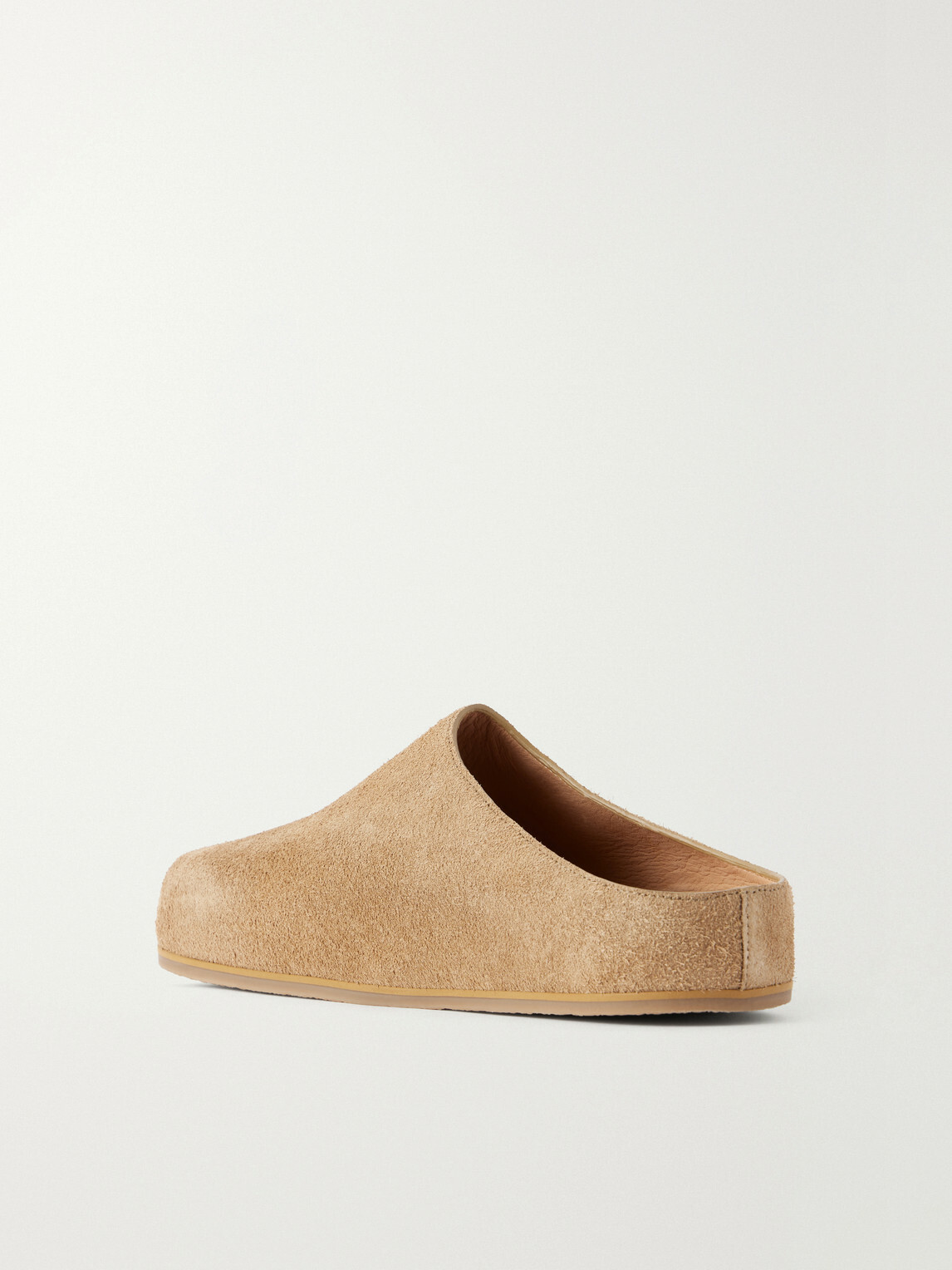 Studio Nicholson - Suede Clogs - Brown