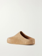 Studio Nicholson - Suede Clogs - Brown