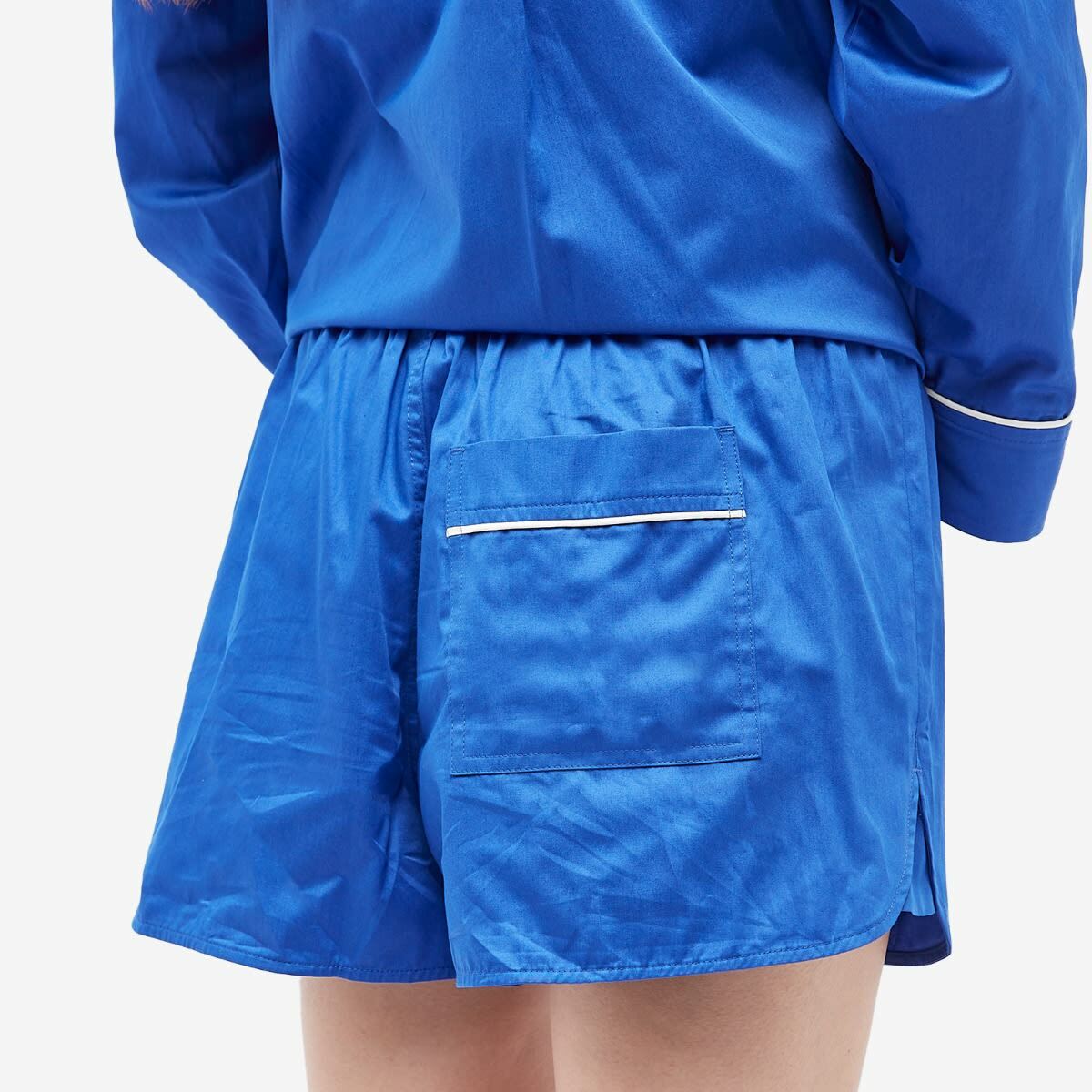HAY Women's Outline Pyjama Shorts in Vivid Blue