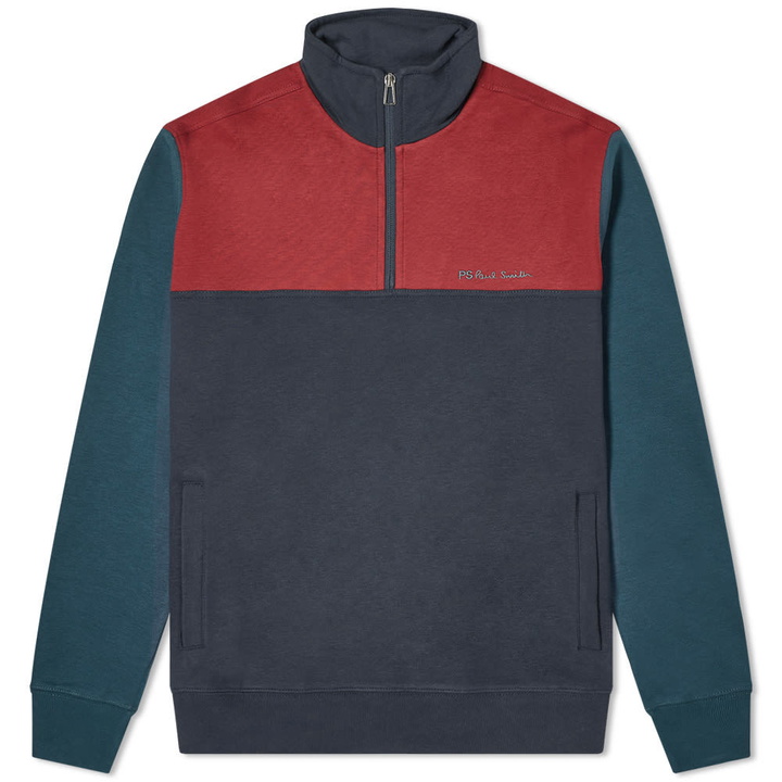 Photo: Paul Smith Quarter Zip Sweat