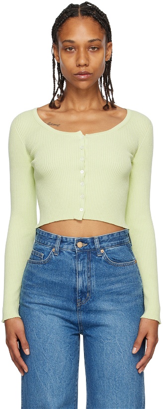 Photo: Arch The Green Scoop Neck Cardigan
