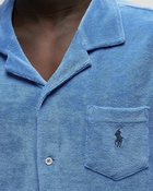 Polo Ralph Lauren Short Sleeve Sport Shirt Blue - Mens - Shortsleeves