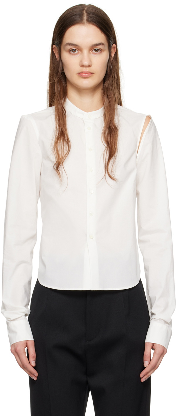 ジャケット MM6 MAISON MARGIELA Women Outer S62BN0110M35437 002F WHITE 241188F063010_1.jpg