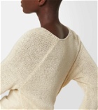 The Row Fausto silk sweater