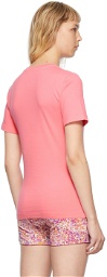 PRISCAVera SSENSE Exclusive Pink Cotton T-Shirt