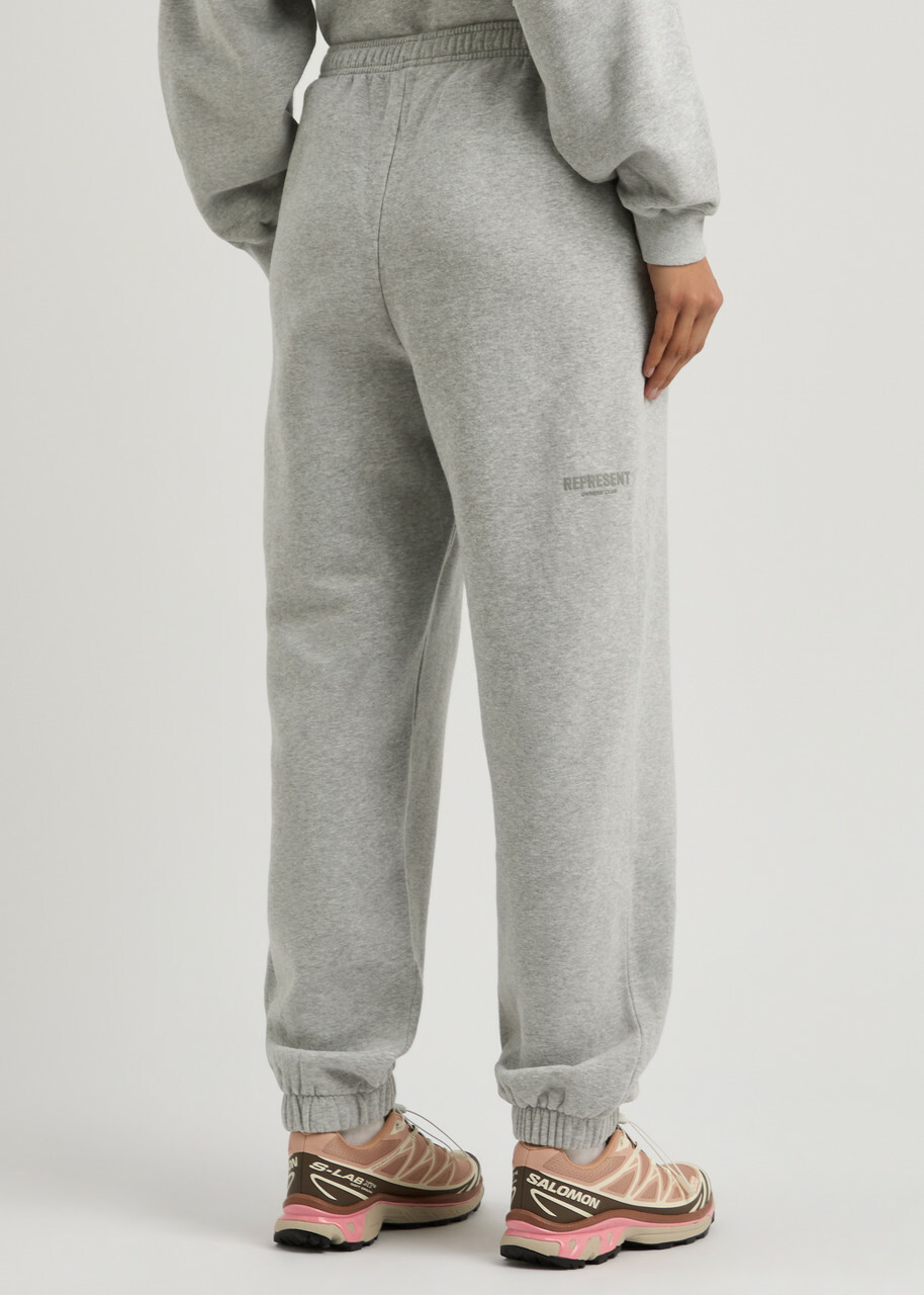 Represent Owners Club Cotton Sweatpants Light Grey