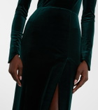 Galvan Vanitas velvet gown