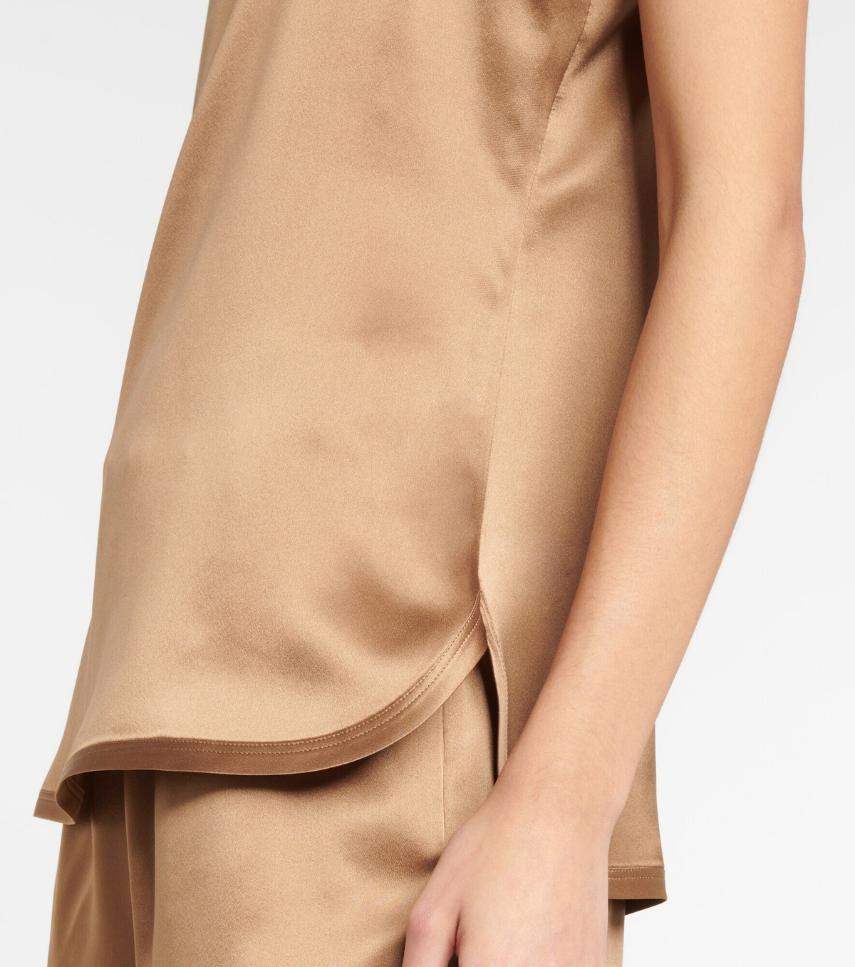 Max Mara - Cesare silk tank top Max Mara