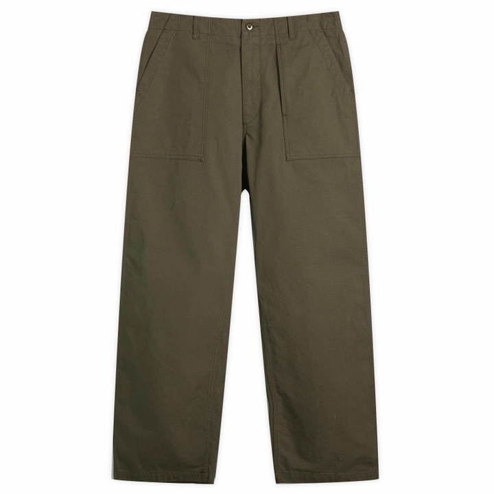 Photo: Engineered Garments Men's Heavyweight Ripstop Fatigue Pant in Olive