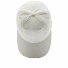 Palmes Men's Circle 6-Panel Cap in Off-White