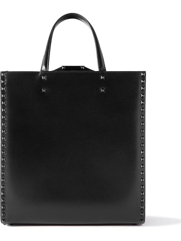 Photo: Valentino - Valentino Garavani Rockstud Leather Tote Bag