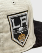 Mitchell & Ness Nhl 2 Tone Team Cord Fitted Vintage Los Angeles Kings White - Mens - Caps