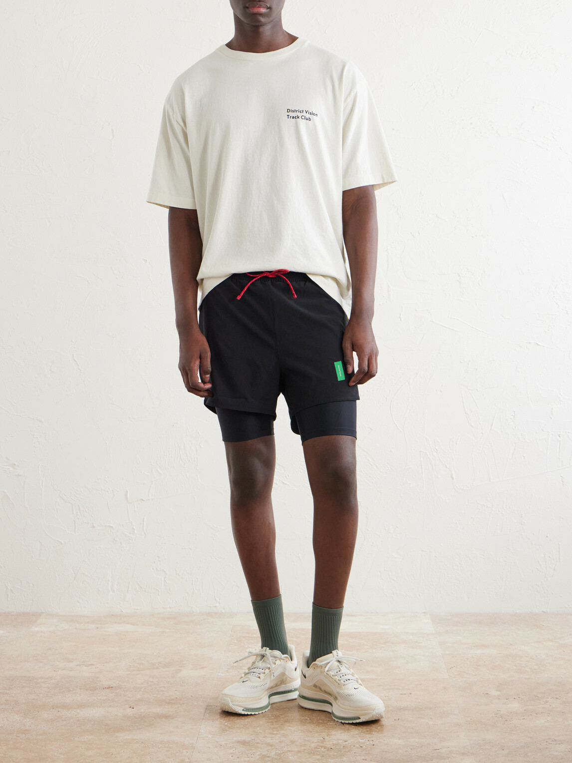 DISTRICT VISION - California Printed Cotton-Jersey T-Shirt - Neutrals