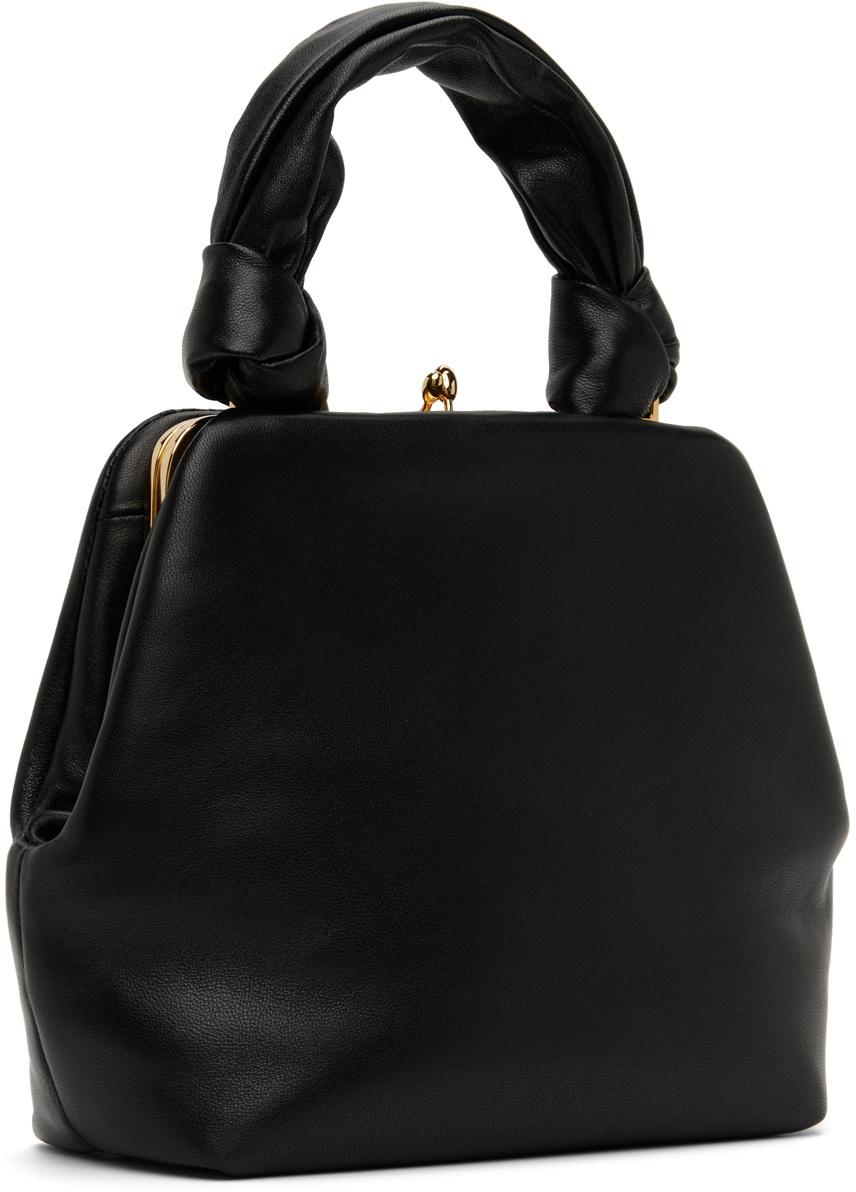 Jil Sander Black Small Square Goji Bag Jil Sander