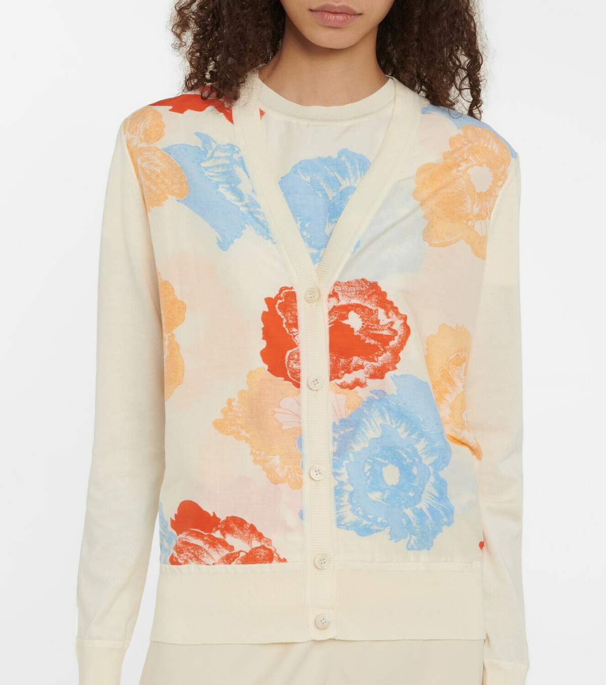 Salvatore Ferragamo cotton Gancini button cardigan white S