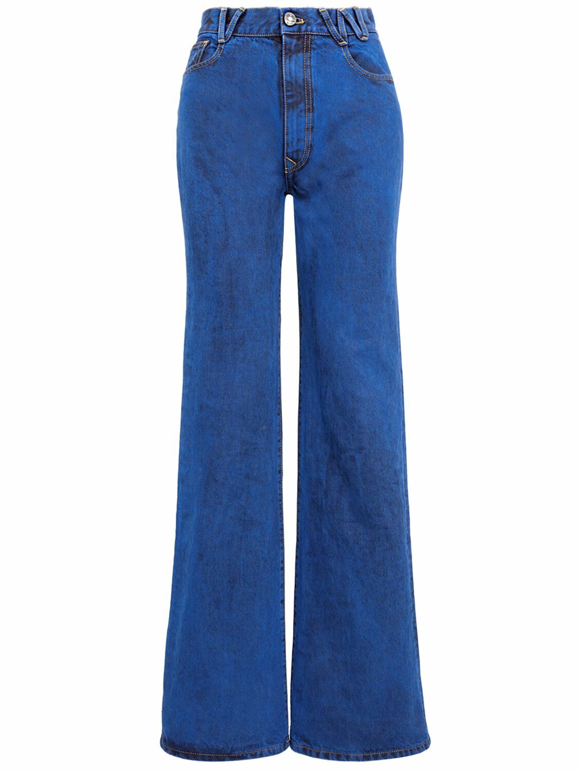 パンツ 00's Vivienne Westwood flare denim W Ray 5 Pocket mid-rise flared jeans in blue - Vivienne
