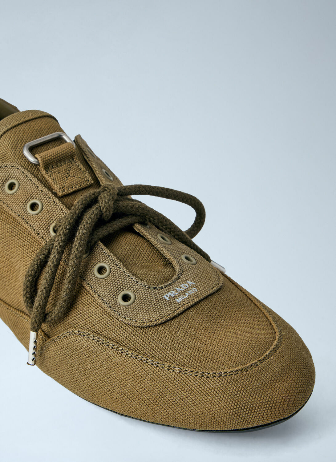 Prada Collapse Canvas Sneakers