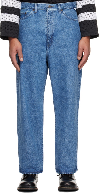 Photo: WTAPS Blue 'Blues Straight' Jeans