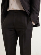 TOM FORD - O'Connor Straight-Leg Mohair and Wool-Blend Suit Trousers - Brown