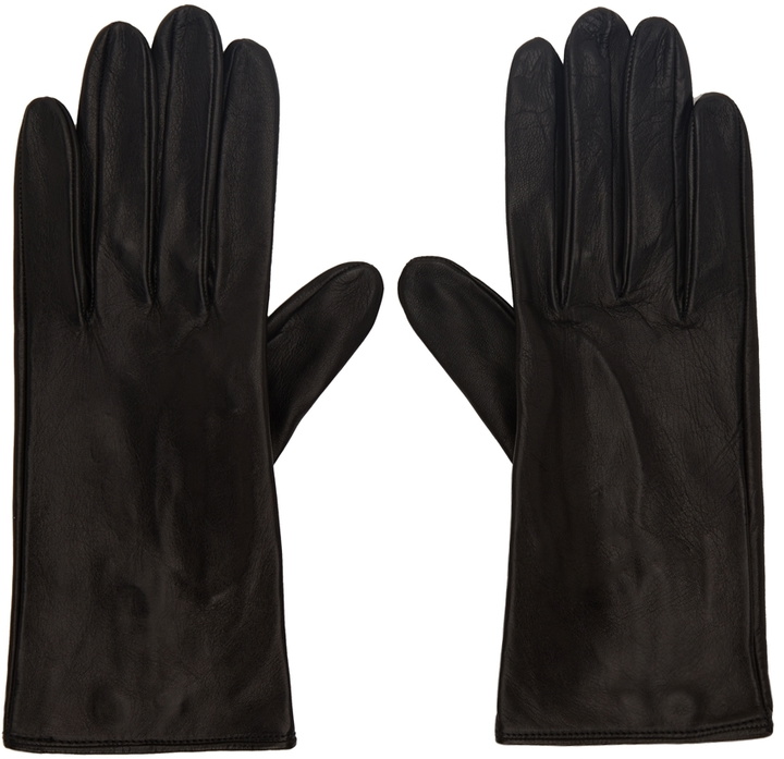 Photo: Ernest W. Baker Black Lambskin Gloves