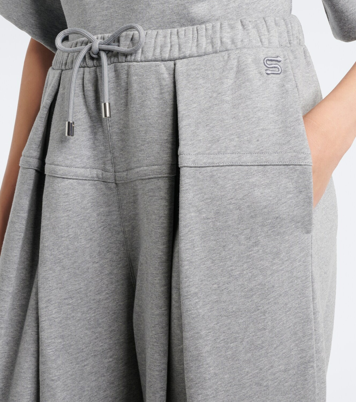 Sportmax Cotton-blend sweatpants