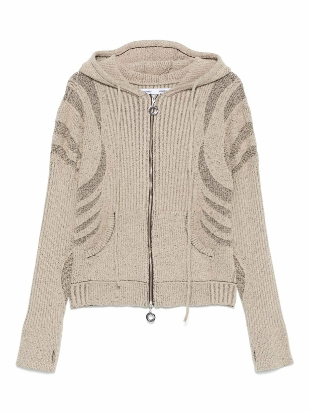 Photo: Charlie Constantinou Knit Zip-Up Hoodie