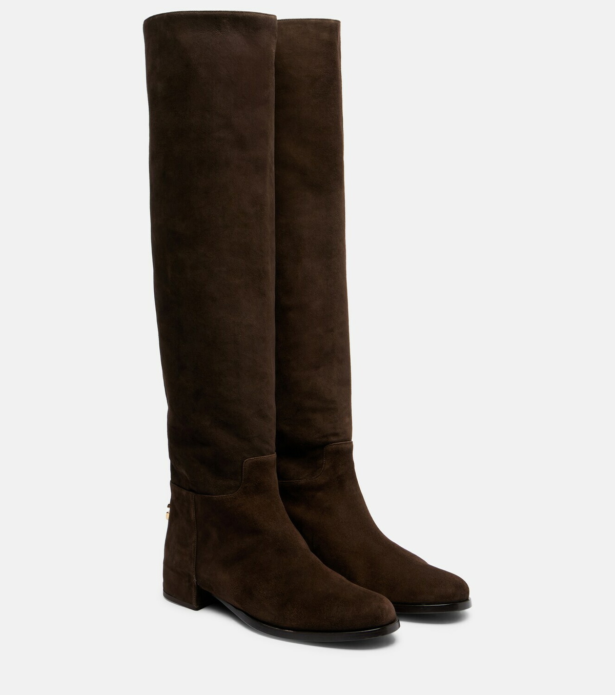 Dolce&Gabbana Suede over-the-knee boots