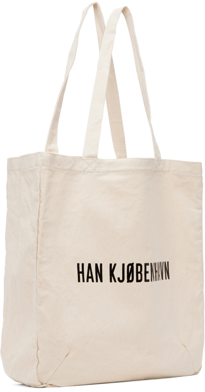 Han Kjobenhavn Off-White Printed Tote