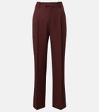 Brunello Cucinelli Monili virgin wool straight pants