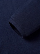 Aspesi - Silk and Cashmere-Blend Sweater - Blue