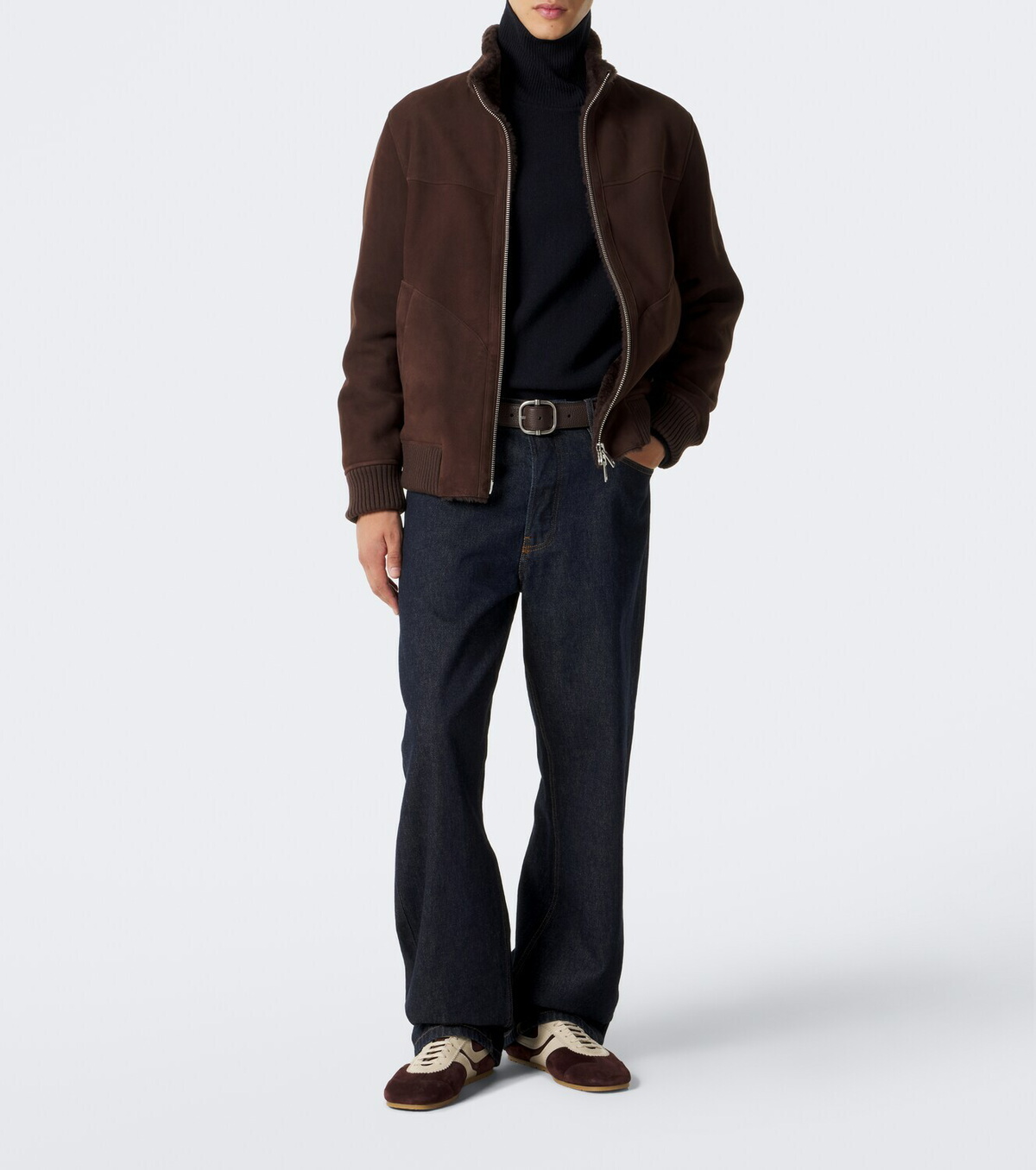 Arma Arek suede blouson jacket