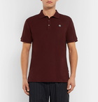 Reigning Champ - Slim-Fit Cotton-Piqué Polo Shirt - Men - Burgundy