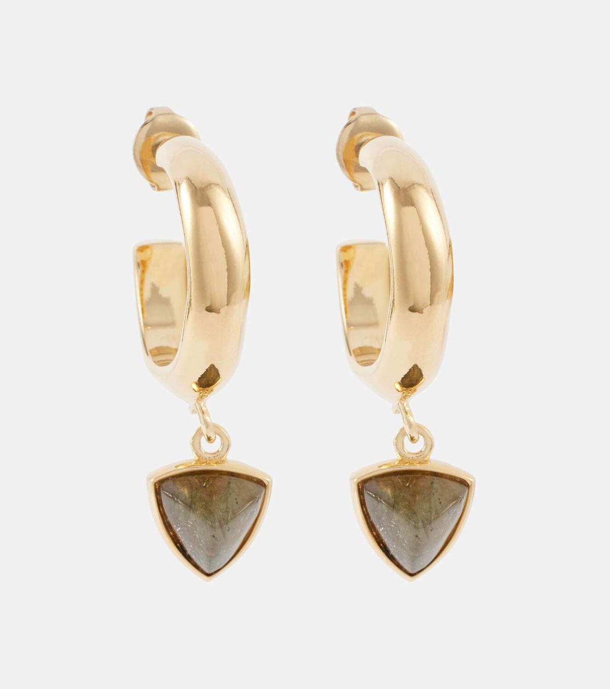 Isabel Marant Embellished hoop earrings