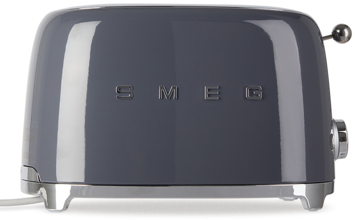 Photo: SMEG Grey Retro-Style 2 Slice Toaster